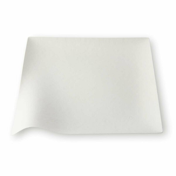 Asean 10 in. Compostable Plate, White - Extra Large - Square DM-015A